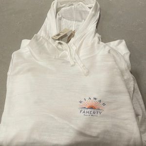 Faherty lightweight hoodie Sz XL NWT